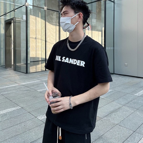 ジルサンダー+ x アークテリクス コピー コラボロゴTシャツ 男女兼用 Jik13604